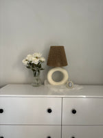 Load image into Gallery viewer, Ciambella White Table Lamp - Brown
