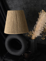 Load image into Gallery viewer, Ciambella Black Table Lamp - Brown
