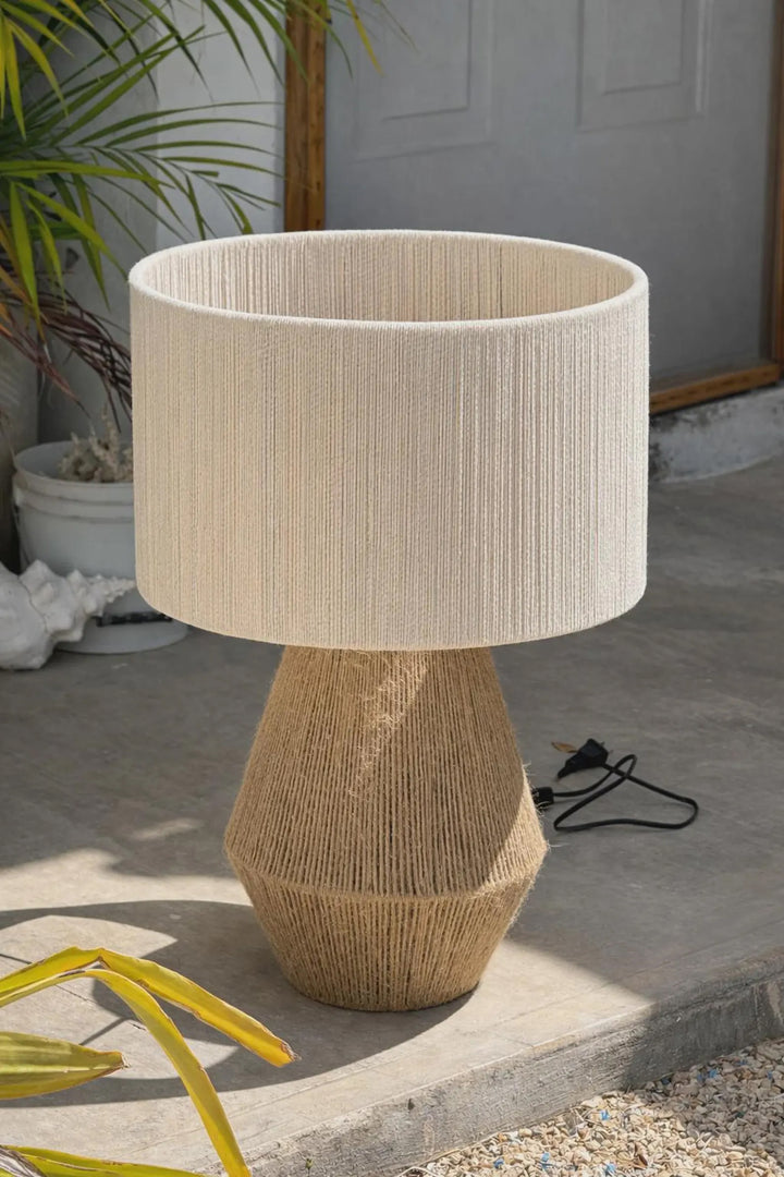 Paloma Table Lamp - Beige
