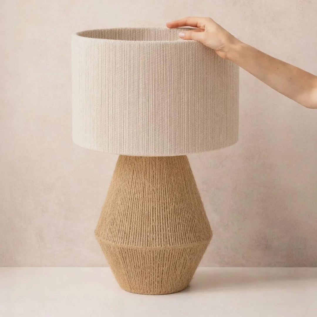Paloma Table Lamp - Beige