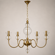 Bergdorf Glass Chandelier