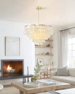 Load image into Gallery viewer, Cascata Perla Chandelier - Gold