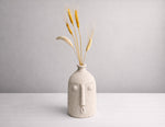 Load image into Gallery viewer, Alfeo white Vase ( includes dried stems)