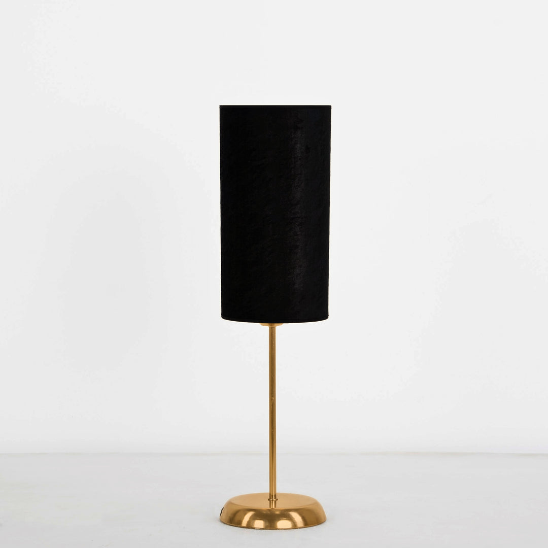 petit Tavolo gold table lamp - black (Velvet)