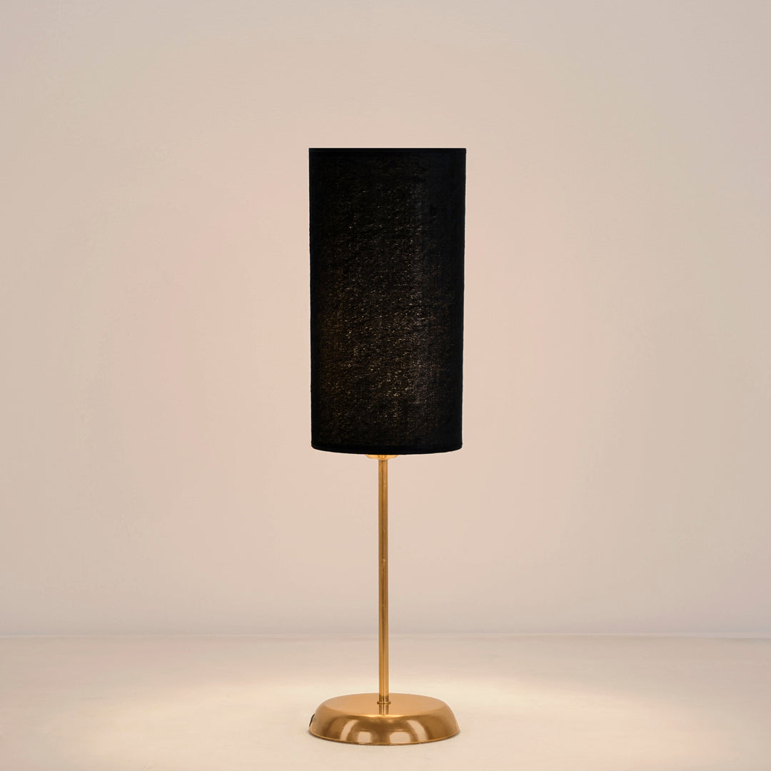 petit Tavolo gold table lamp - black (Velvet)