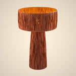 Load image into Gallery viewer, Shelby table lamp - reddish brown
