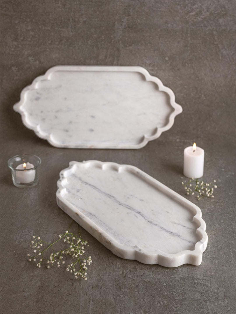 Calacatta jaypore marble tray