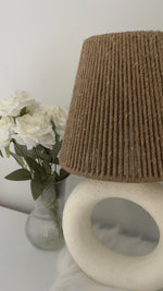 Load and play video in Gallery viewer, Ciambella White Table Lamp