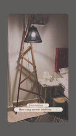 Load and play video in Gallery viewer, Palladium Floor Lamp - Black