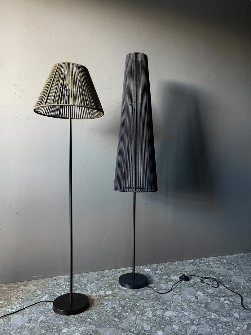 Top black floor lamp
